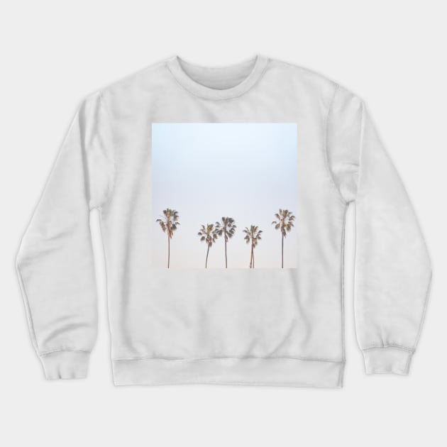 Palm Trees Crewneck Sweatshirt by JDP Designs